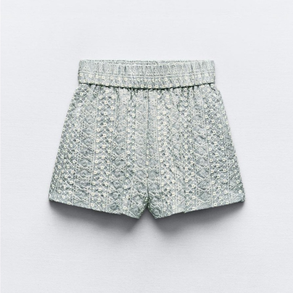 Brand NWT Embroidered Eyelet Shorts